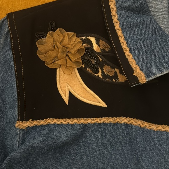 Vintage Nancy Bolen City Girl Lightweight Denim Jacket - Picture 3 of 12